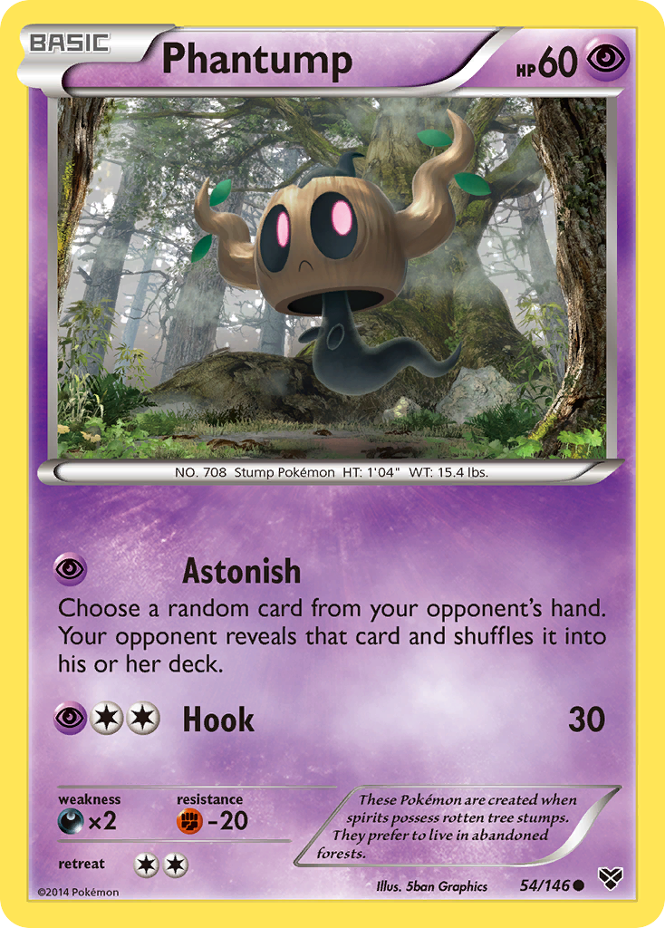 Phantump (54/146) [XY: Base Set] | Dragon's Lair Comics and Fantasy Houston TX