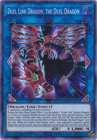 Duel Link Dragon, the Duel Dragon [YCSW-EN012] Super Rare | Dragon's Lair Comics and Fantasy Houston TX