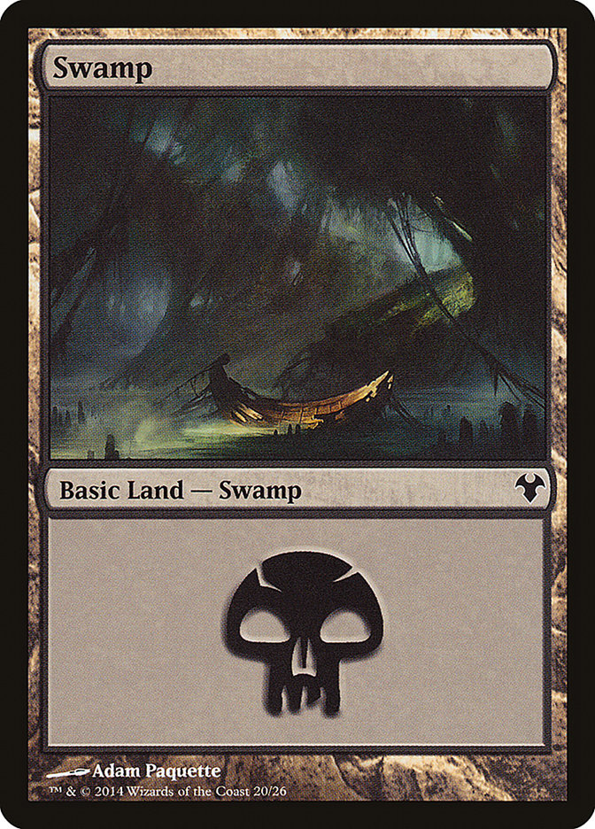 Swamp (20) [Modern Event Deck 2014] | Dragon's Lair Comics and Fantasy Houston TX