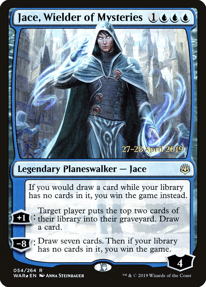 Jace, Wielder of Mysteries [War of the Spark Prerelease Promos] | Dragon's Lair Comics and Fantasy Houston TX