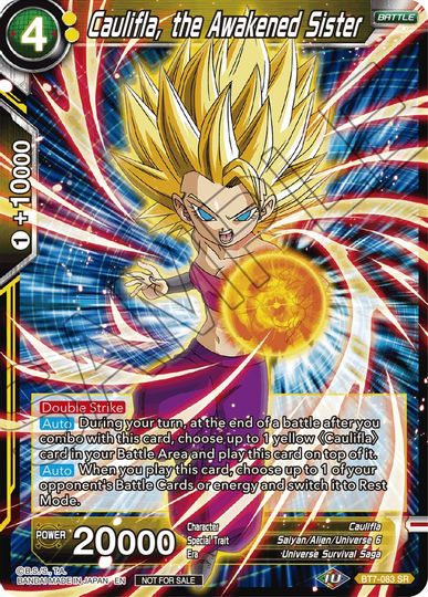 Caulifla, the Awakened Sister (BT7-083) [Tournament Promotion Cards] | Dragon's Lair Comics and Fantasy Houston TX