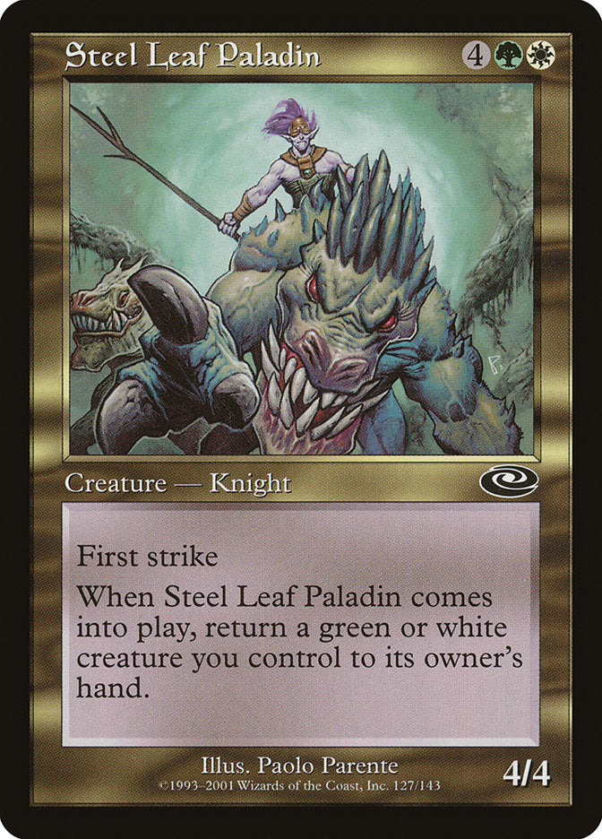 Steel Leaf Paladin [Planeshift] | Dragon's Lair Comics and Fantasy Houston TX