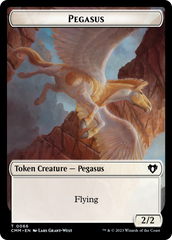 Copy (54) // Pegasus Double-Sided Token [Commander Masters Tokens] | Dragon's Lair Comics and Fantasy Houston TX