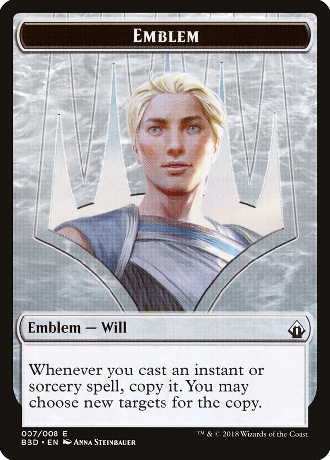 Will Kenrith Emblem [Battlebond Tokens] | Dragon's Lair Comics and Fantasy Houston TX