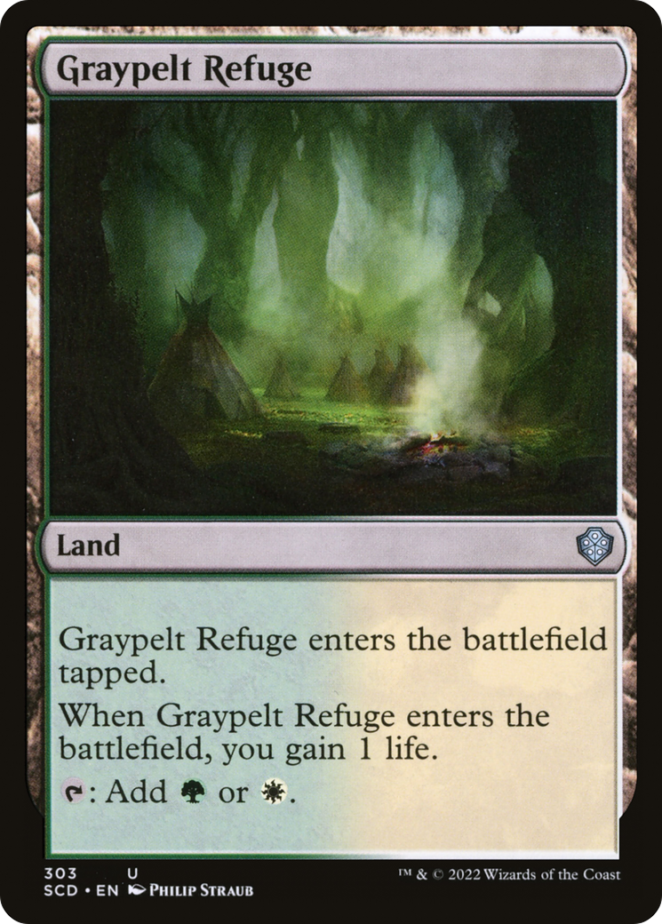 Graypelt Refuge [Starter Commander Decks] | Dragon's Lair Comics and Fantasy Houston TX