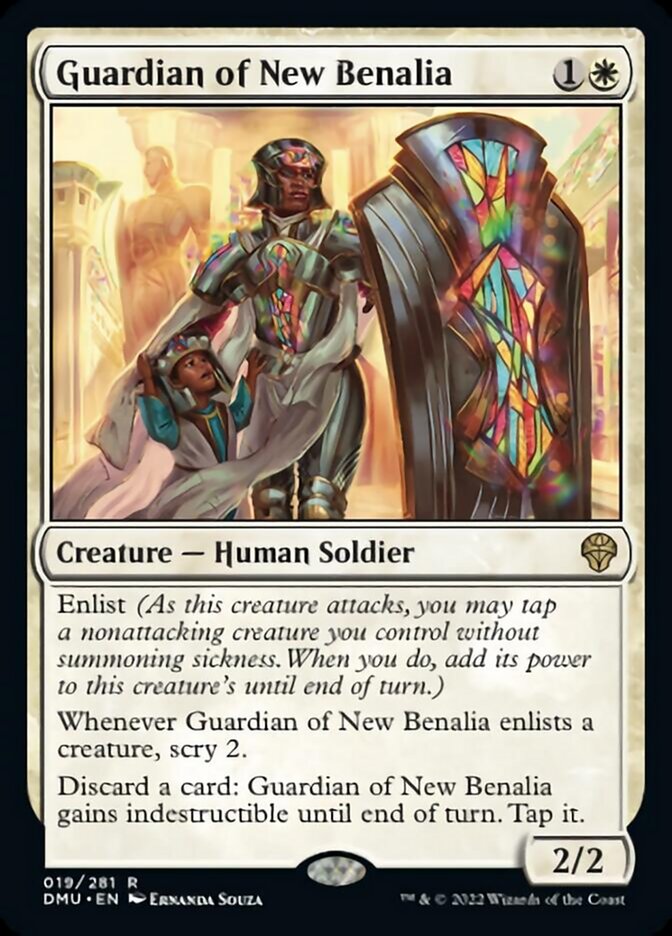 Guardian of New Benalia [Dominaria United] | Dragon's Lair Comics and Fantasy Houston TX