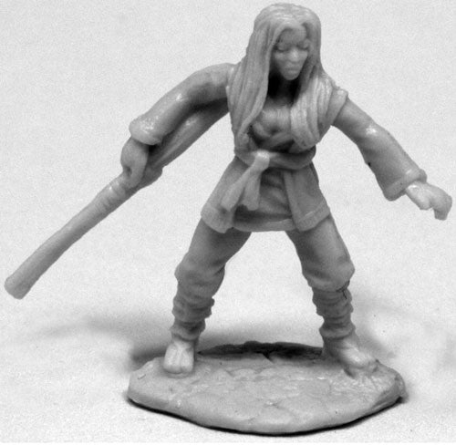 Reaper Bones: Female Half-Elf Monk, Xiao Liu | Dragon's Lair Comics and Fantasy Houston TX