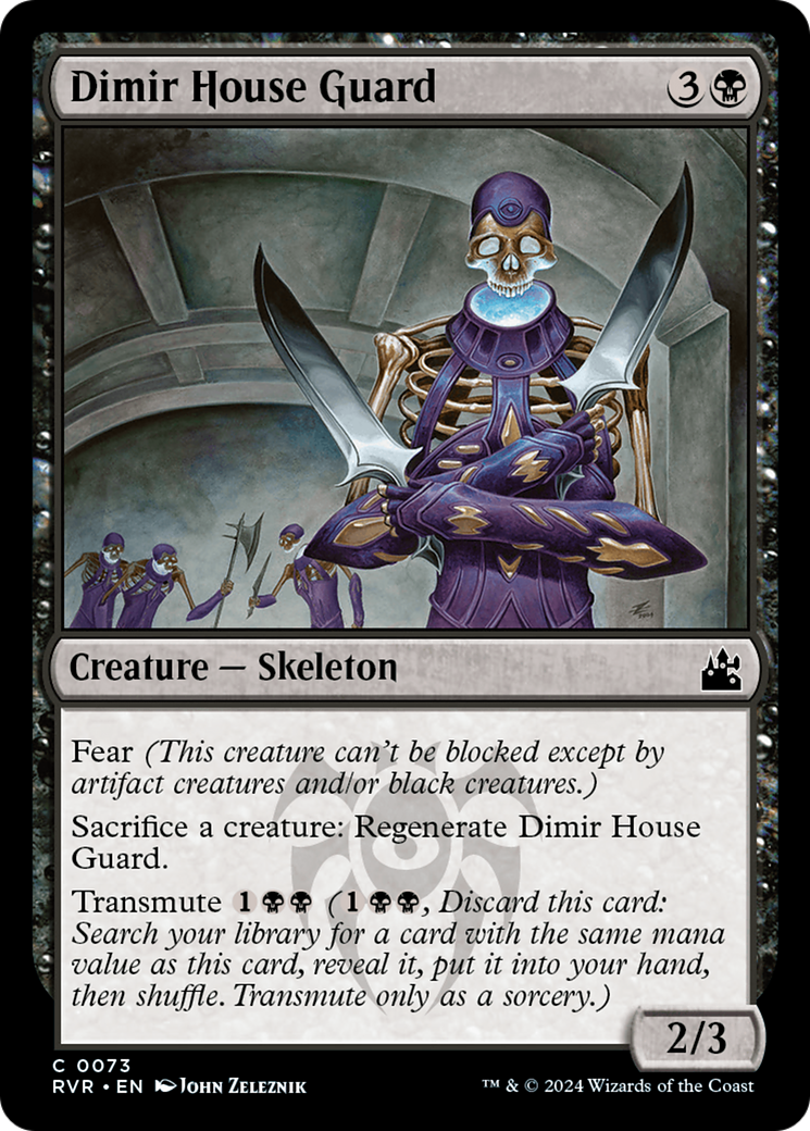 Dimir House Guard [Ravnica Remastered] | Dragon's Lair Comics and Fantasy Houston TX