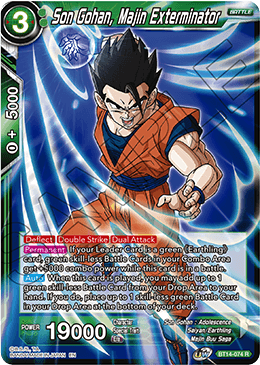 Son Gohan, Majin Exterminator (BT14-074) [Cross Spirits] | Dragon's Lair Comics and Fantasy Houston TX