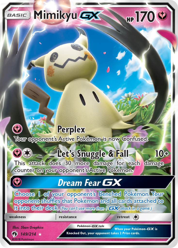 Mimikyu GX (149/214) [Sun & Moon: Lost Thunder] | Dragon's Lair Comics and Fantasy Houston TX