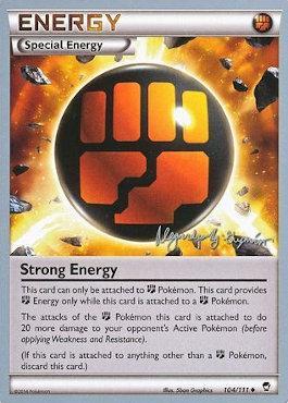 Strong Energy (104/111) (Primal Groudon - Alejandro Ng-Guzman) [World Championships 2015] | Dragon's Lair Comics and Fantasy Houston TX