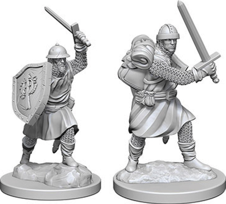 Wizkids Pathfinder Deep Cuts Unpainted Miniatures: W4 Infantrymen | Dragon's Lair Comics and Fantasy Houston TX