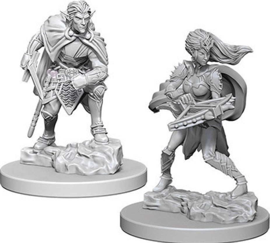 Wizkids Dungeons and Dragons Nolzur`s Marvelous Unpainted Miniatures: W4 Drow | Dragon's Lair Comics and Fantasy Houston TX