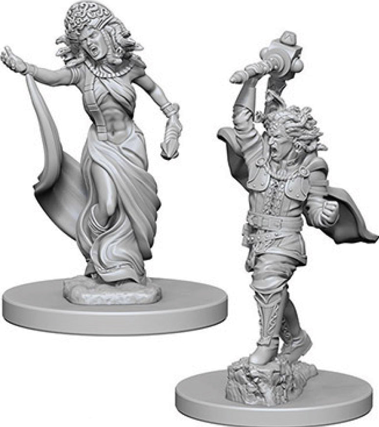 Wizkids Dungeons and Dragons Nolzur`s Marvelous Unpainted Miniatures: W4 Medusas | Dragon's Lair Comics and Fantasy Houston TX