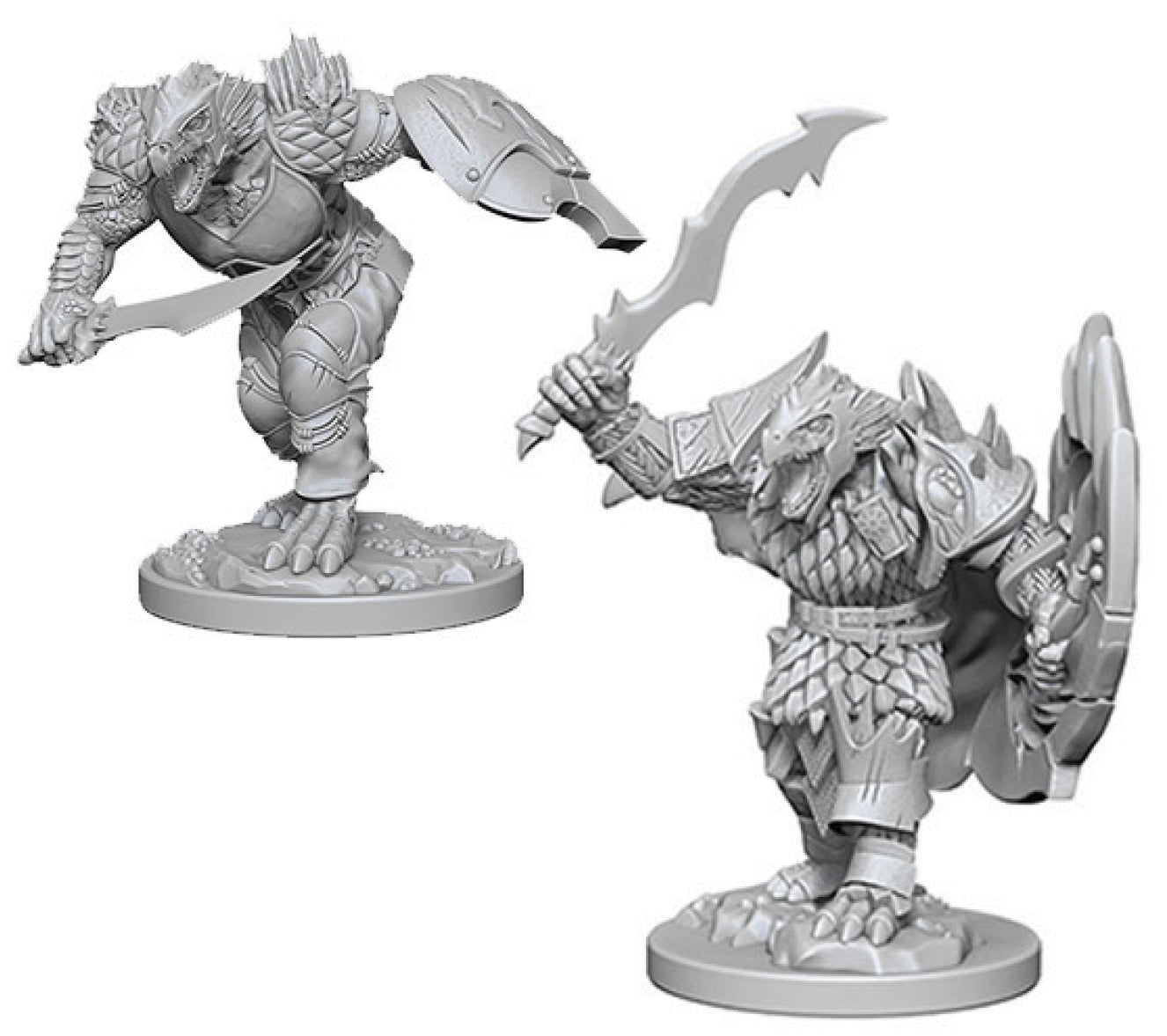 Wizkids Dungeons and Dragons Nolzur`s Marvelous Unpainted Miniatures: W4 Dragonborn Male Fighter | Dragon's Lair Comics and Fantasy Houston TX