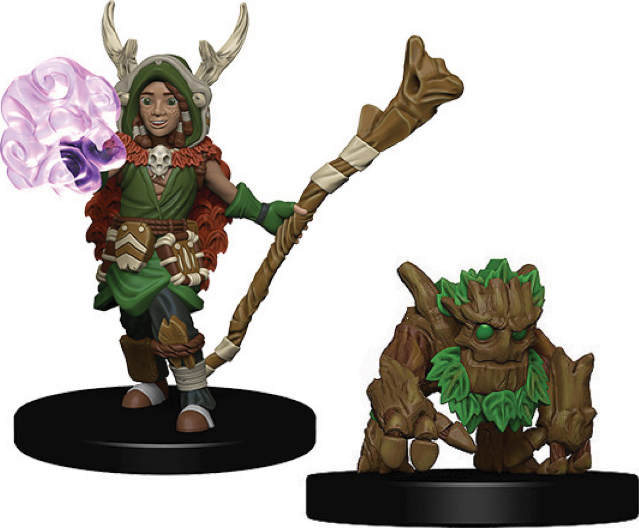 WizKids Wardlings: W2 Boy Druid & Tree Creature | Dragon's Lair Comics and Fantasy Houston TX