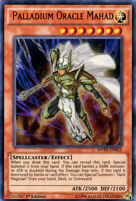 Palladium Oracle Mahad [MVP1-EN053] Ultra Rare | Dragon's Lair Comics and Fantasy Houston TX