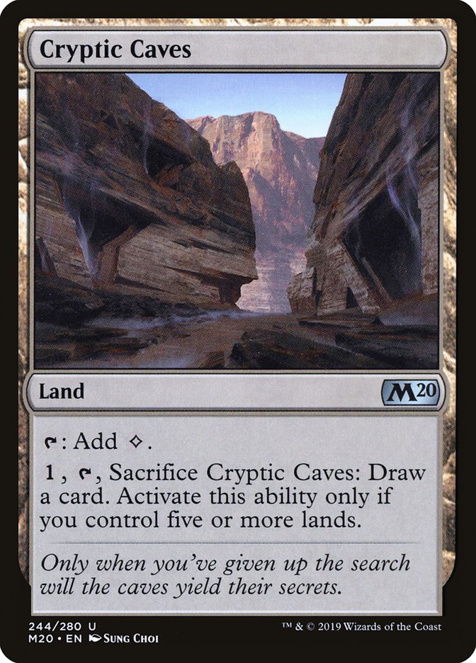 Cryptic Caves [Core Set 2020] | Dragon's Lair Comics and Fantasy Houston TX