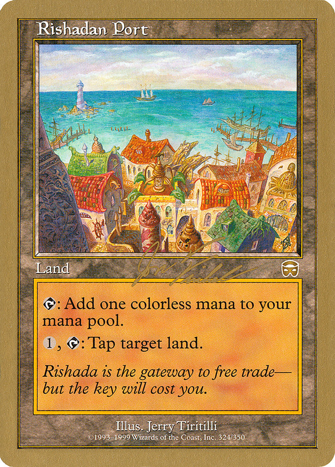 Rishadan Port (Jon Finkel) [World Championship Decks 2000] | Dragon's Lair Comics and Fantasy Houston TX