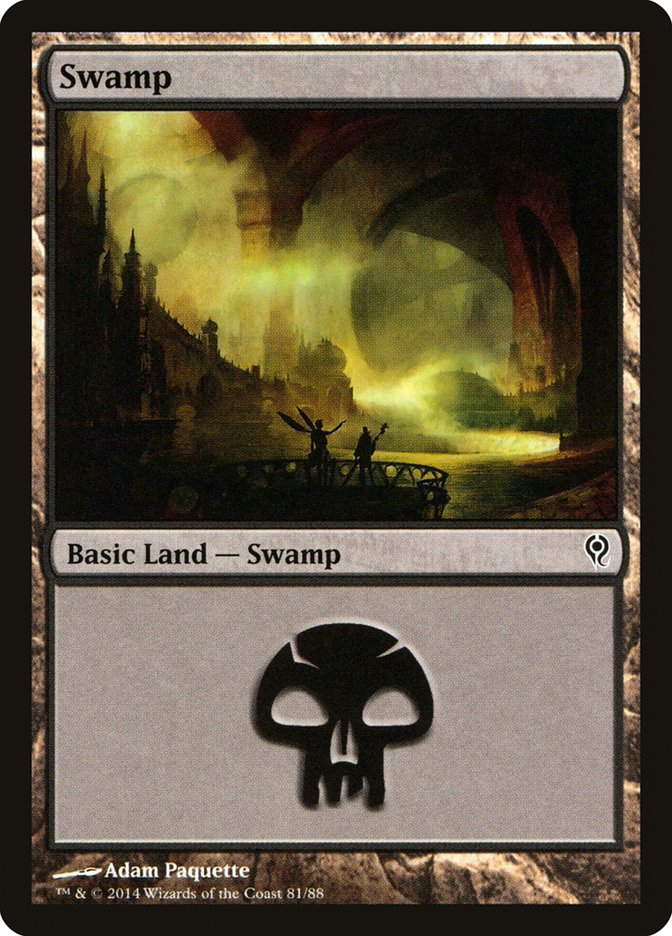 Swamp (81) [Duel Decks: Jace vs. Vraska] | Dragon's Lair Comics and Fantasy Houston TX