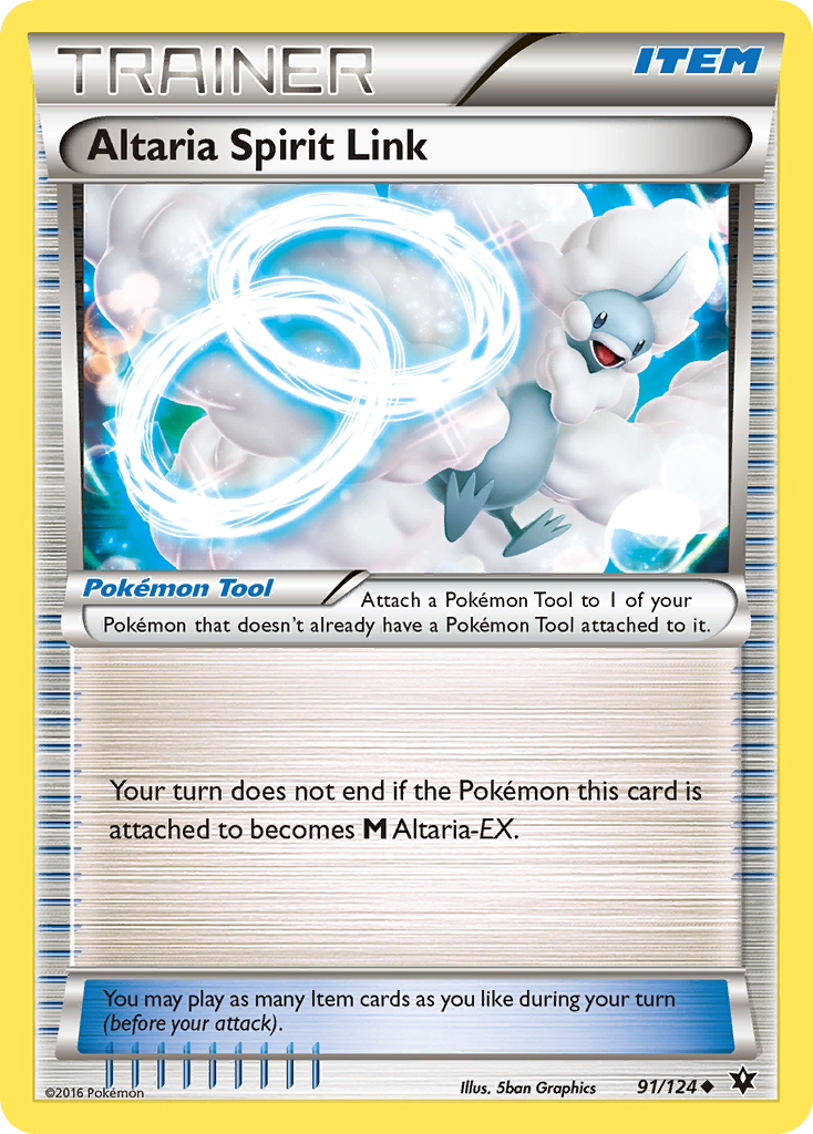 Altaria Spirit Link (91/124) [XY: Fates Collide] | Dragon's Lair Comics and Fantasy Houston TX