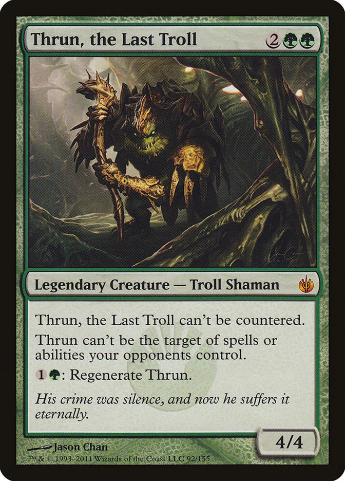 Thrun, the Last Troll [Mirrodin Besieged] | Dragon's Lair Comics and Fantasy Houston TX