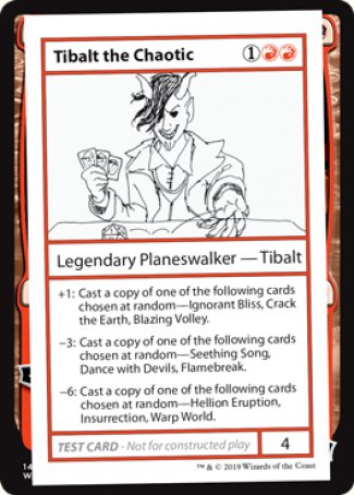 Tibalt the Chaotic (2021 Edition) [Mystery Booster Playtest Cards] | Dragon's Lair Comics and Fantasy Houston TX