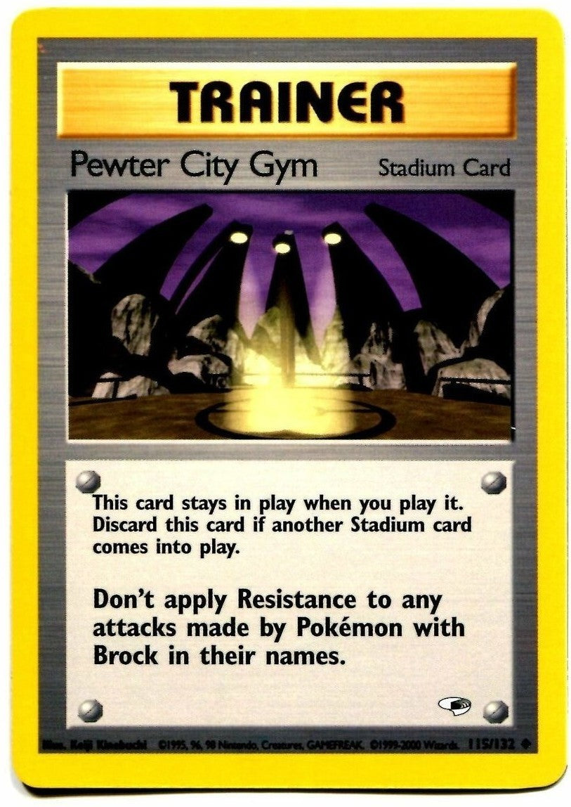 Pewter City Gym (115/132) [Gym Heroes Unlimited] | Dragon's Lair Comics and Fantasy Houston TX