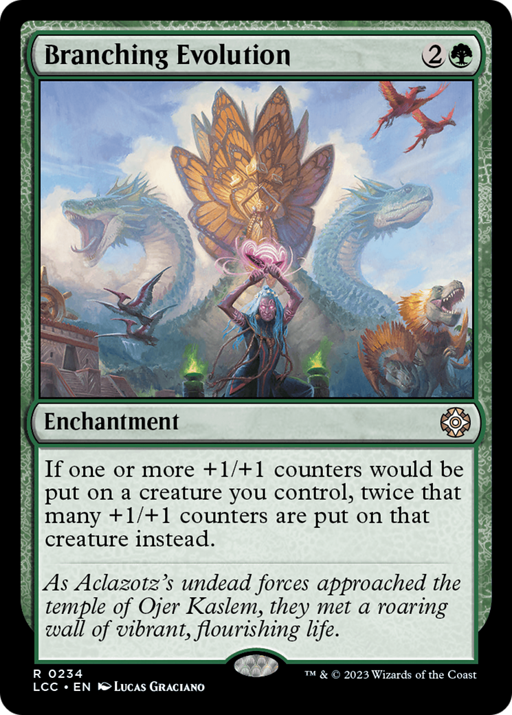 Branching Evolution [The Lost Caverns of Ixalan Commander] | Dragon's Lair Comics and Fantasy Houston TX