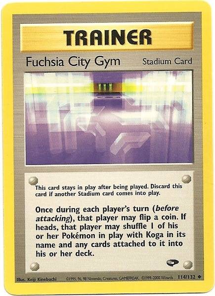 Fuchsia City Gym (114/132) [Gym Challenge Unlimited] | Dragon's Lair Comics and Fantasy Houston TX