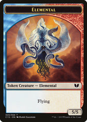 Drake // Elemental (020) Double-Sided Token [Commander 2015 Tokens] | Dragon's Lair Comics and Fantasy Houston TX