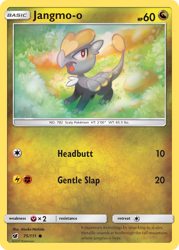 Jangmo-o (75/111) [Sun & Moon: Crimson Invasion] | Dragon's Lair Comics and Fantasy Houston TX