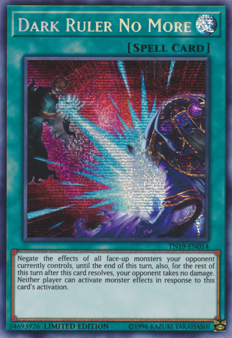 Dark Ruler No More [TN19-EN014] Prismatic Secret Rare | Dragon's Lair Comics and Fantasy Houston TX