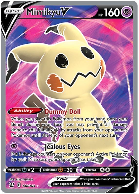 Mimikyu V (148/163) [Sword & Shield: Battle Styles] | Dragon's Lair Comics and Fantasy Houston TX