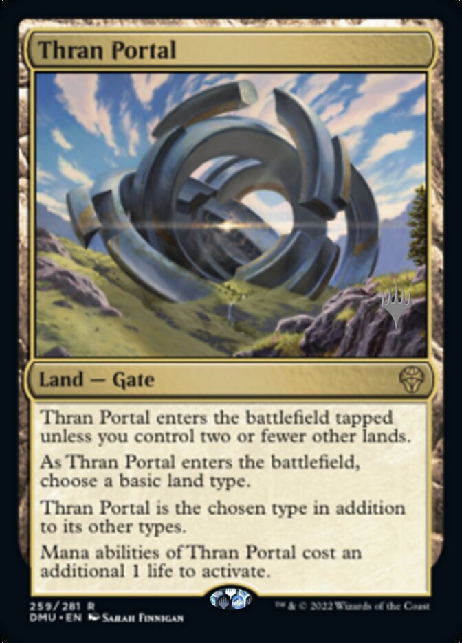 Thran Portal (Promo Pack) [Dominaria United Promos] | Dragon's Lair Comics and Fantasy Houston TX