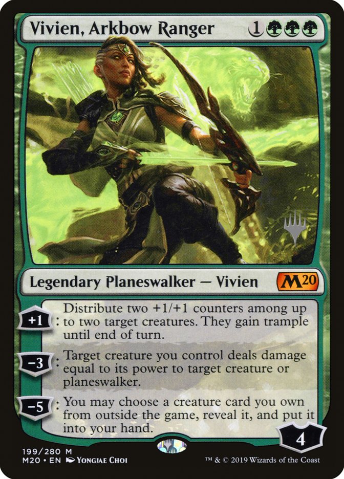 Vivien, Arkbow Ranger (Promo Pack) [Core Set 2020 Promos] | Dragon's Lair Comics and Fantasy Houston TX