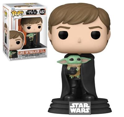 Funko POP! Star Wars Luke Skywalker with Grogu | Dragon's Lair Comics and Fantasy Houston TX