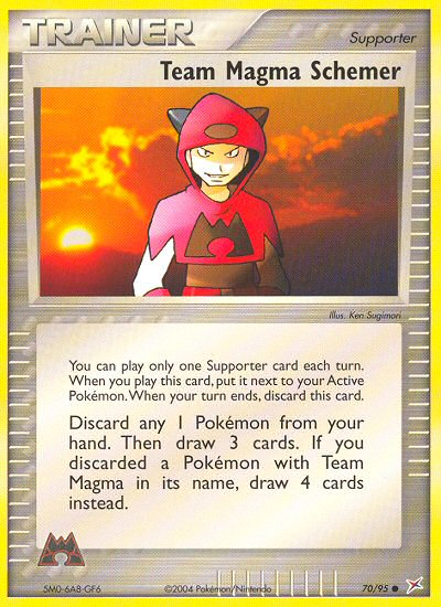 Team Magma Schemer (70/95) [EX: Team Magma vs Team Aqua] | Dragon's Lair Comics and Fantasy Houston TX