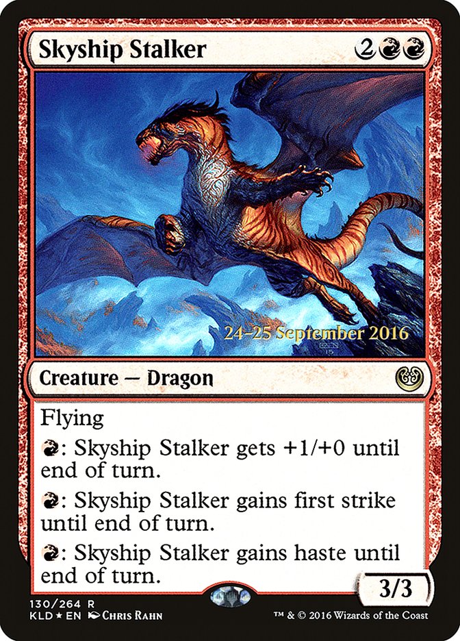 Skyship Stalker [Kaladesh Prerelease Promos] | Dragon's Lair Comics and Fantasy Houston TX