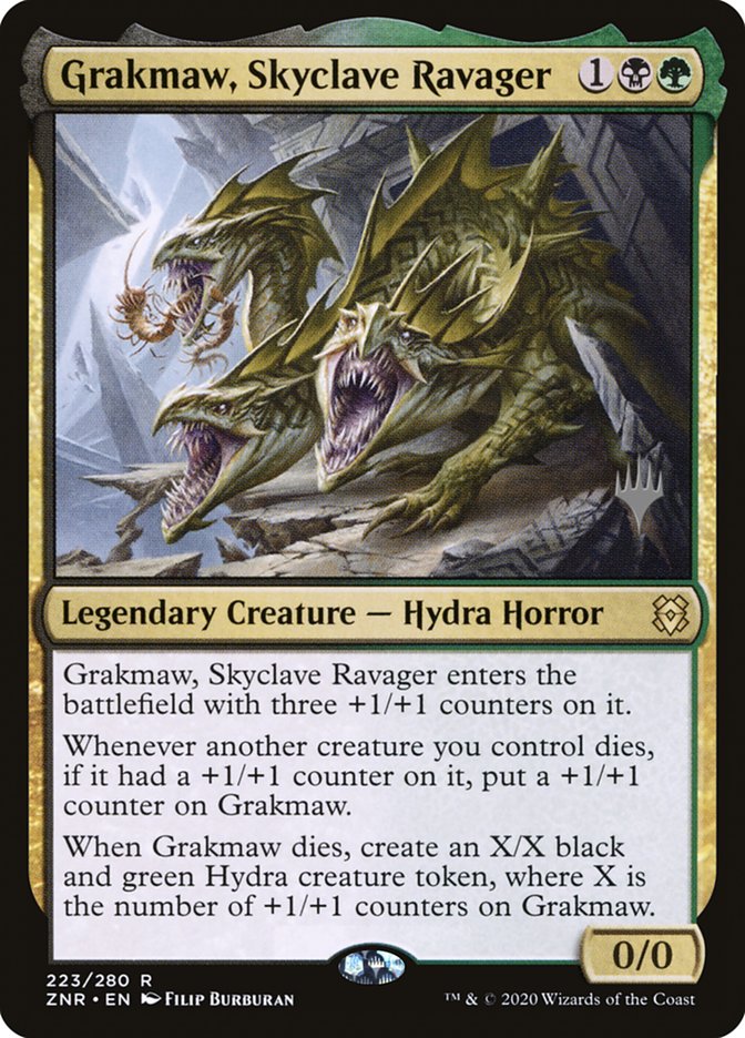 Grakmaw, Skyclave Ravager (Promo Pack) [Zendikar Rising Promos] | Dragon's Lair Comics and Fantasy Houston TX