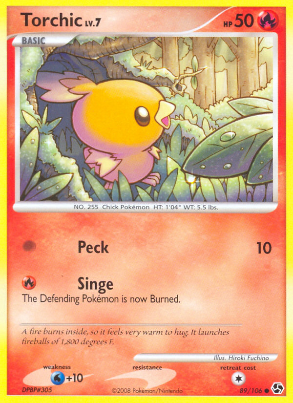 Torchic (89/106) [Diamond & Pearl: Great Encounters] | Dragon's Lair Comics and Fantasy Houston TX