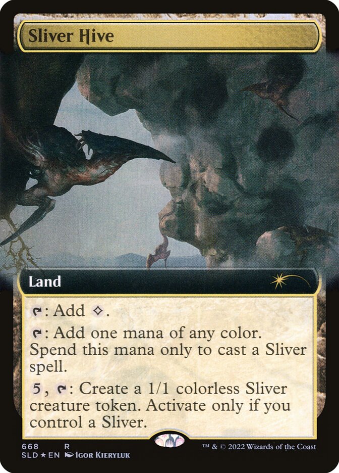 Sliver Hive (Extended Art) [Secret Lair Drop Promos] | Dragon's Lair Comics and Fantasy Houston TX