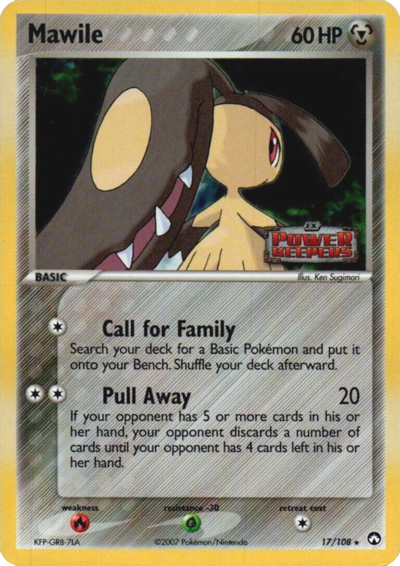 Mawile (17/108) (Stamped) [EX: Power Keepers] | Dragon's Lair Comics and Fantasy Houston TX