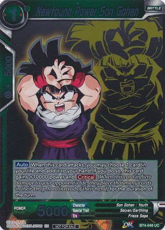 Newfound Power Son Gohan (Event Pack 3 - 2019) (BT4-048_PR) [Promotion Cards] | Dragon's Lair Comics and Fantasy Houston TX