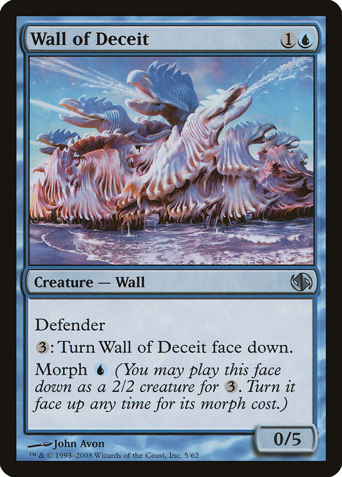 Wall of Deceit [Duel Decks: Jace vs. Chandra] | Dragon's Lair Comics and Fantasy Houston TX