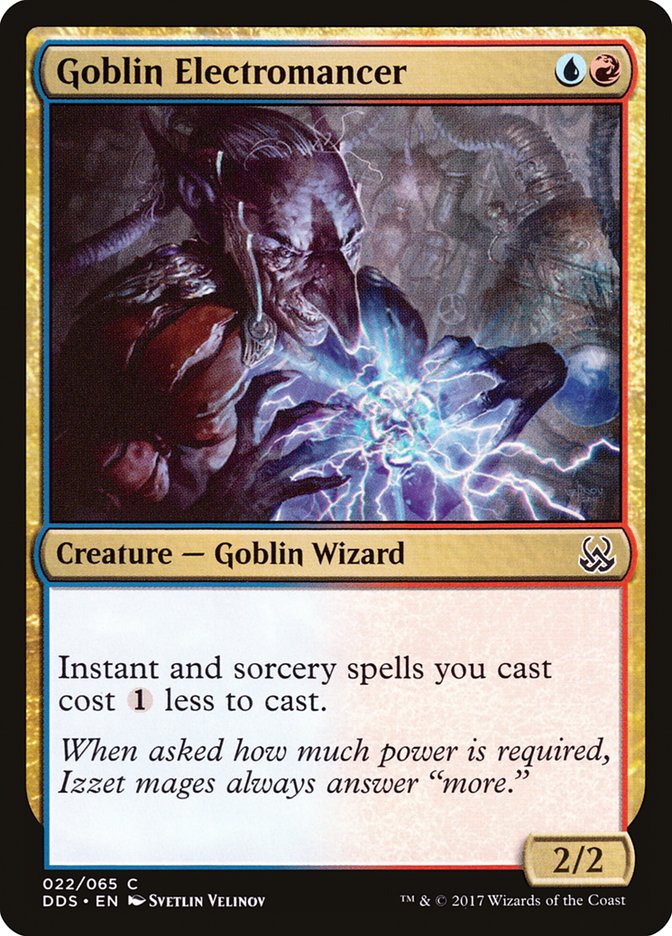 Goblin Electromancer [Duel Decks: Mind vs. Might] | Dragon's Lair Comics and Fantasy Houston TX