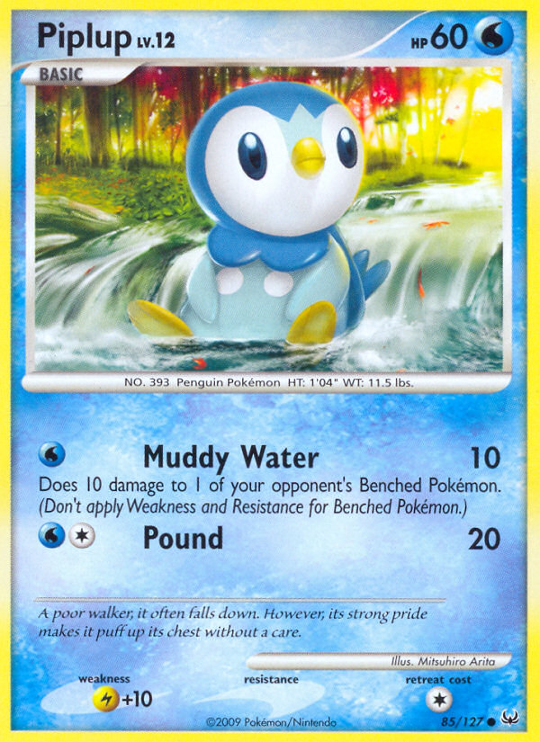 Piplup (85/127) [Platinum: Base Set] | Dragon's Lair Comics and Fantasy Houston TX