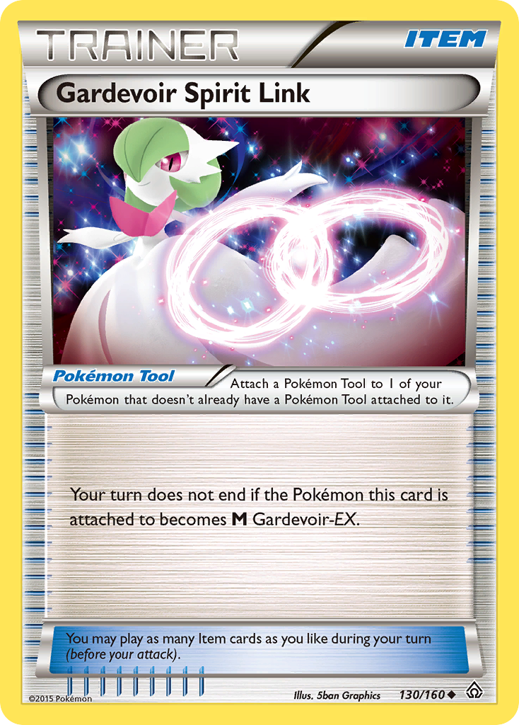 Gardevoir Spirit Link (130/160) [XY: Primal Clash] | Dragon's Lair Comics and Fantasy Houston TX