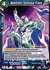 Maleficent Technique Frieza (BT8-035_PR) [Malicious Machinations Prerelease Promos] | Dragon's Lair Comics and Fantasy Houston TX