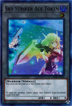 Sky Striker Ace Token [OP08-EN026] Super Rare | Dragon's Lair Comics and Fantasy Houston TX